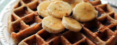 LCHF Bananenwaffeln